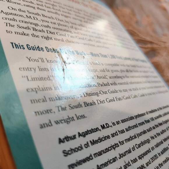 The South Beach Diet Good Eats Guide, by Arthur Agatston, M.D. Paperback, Used - Picture 5 of 14